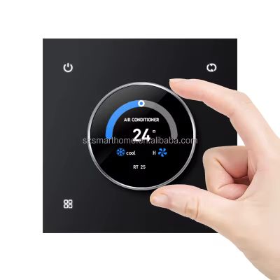 Smart Light/Fan Knob Dimmer Switch | 4 Gang | Display