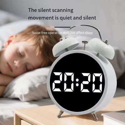 Digital retro alarm clock